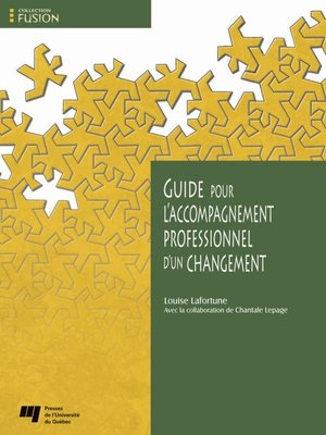 cover image of Guide pour l'accompagnement professionnel d'un changement